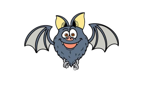 蝙蝠简笔画详细步骤 蝙蝠简笔画详细步骤