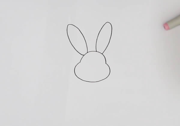 萌萌哒小兔子简笔画 萌萌哒小兔子简笔画