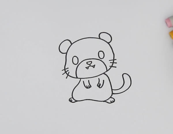 老虎怎么画简单又可爱