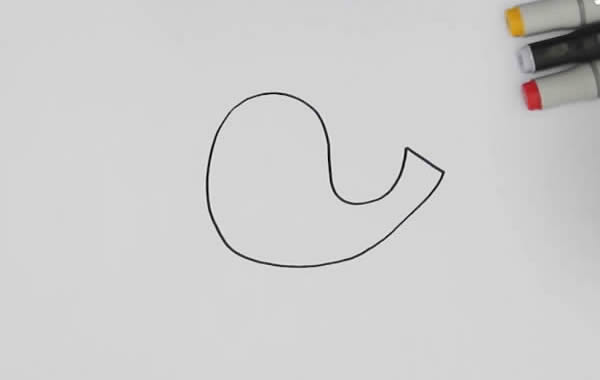 几步就会的小鸟简笔画 几步就会的小鸟简笔画