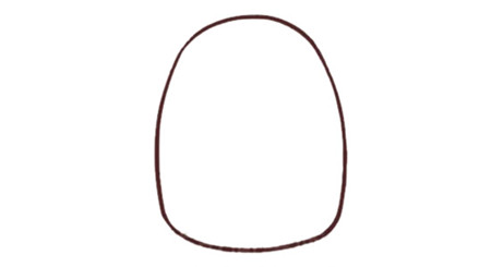 漂亮的卡通斑马简笔画