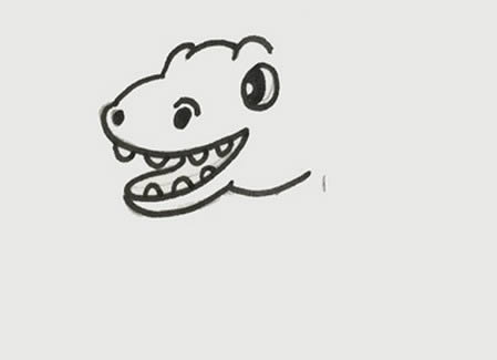 棘龙简笔画怎么画(棘龙简笔画怎么画图片)