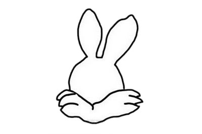简单又可爱卡通兔子简笔画 简单又可爱卡通兔子简笔画