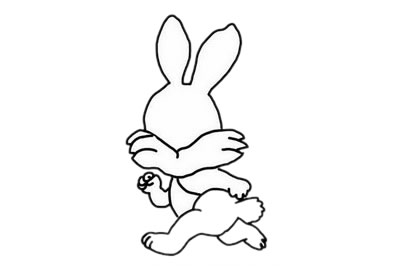 简单又可爱卡通兔子简笔画 简单又可爱卡通兔子简笔画