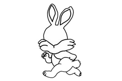 简单又可爱卡通兔子简笔画 简单又可爱卡通兔子简笔画