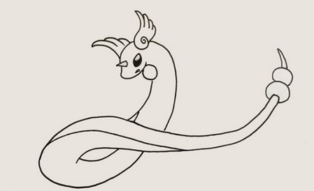 哈克龙简笔画步骤画法