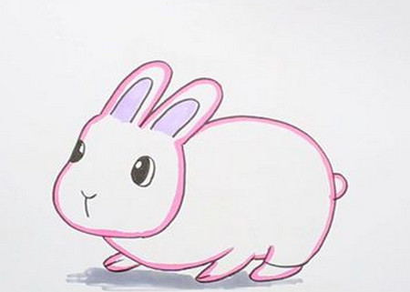 非常可爱的小兔子简笔画 非常可爱的小兔子简笔画