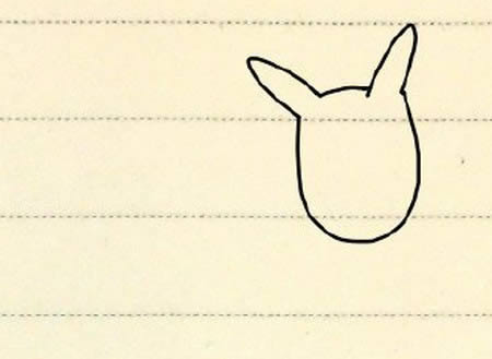 非常简单的小毛驴简笔画