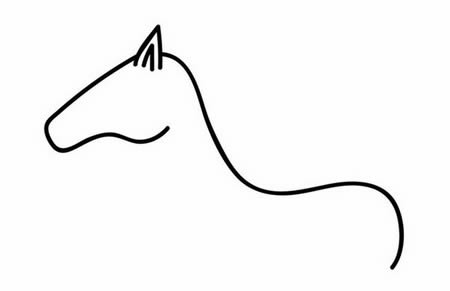 漂亮的独角兽简笔画教程 漂亮的独角兽简笔画教程