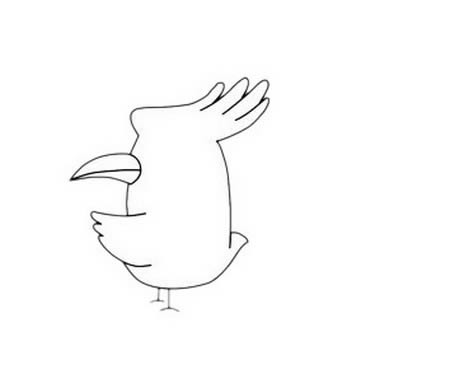 戴胜鸟简笔画怎么画简单又好看 戴胜鸟简笔画怎么画简单又好看