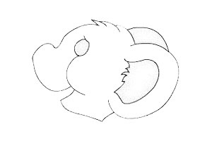 可爱花栗鼠简笔画教程 可爱花栗鼠简笔画教程