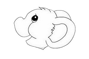 可爱花栗鼠简笔画教程 可爱花栗鼠简笔画教程