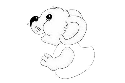 可爱花栗鼠简笔画教程 可爱花栗鼠简笔画教程