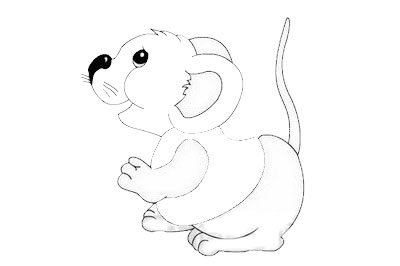 可爱花栗鼠简笔画教程 可爱花栗鼠简笔画教程