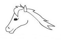 马的简笔画怎么画简单又漂亮