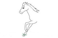 马的简笔画怎么画简单又漂亮