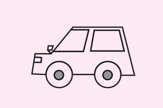 一组关于汽车的简笔画大全(关于汽车的简笔画图片大全)