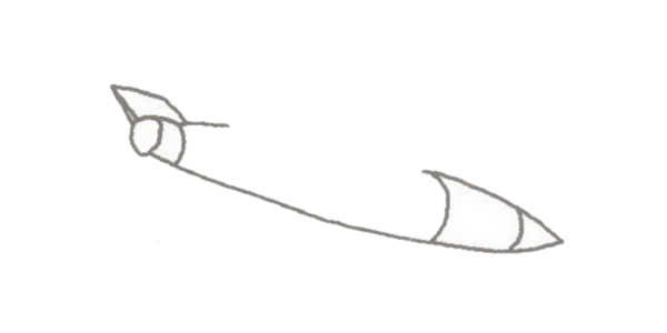 彩色的战斗机简笔画(战斗机简笔图片)