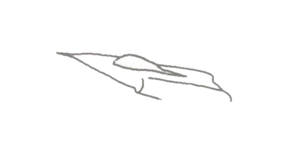 歼击机简笔画的画法(歼击机简笔画的画法怎么画)