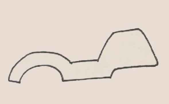 电动车简笔画步骤