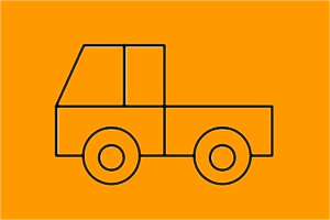 吊车简笔画的简单画法