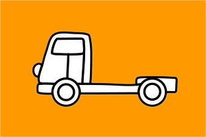 搅拌车怎么画最简单