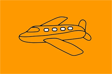 客机怎么画最简单 客机怎么画最简单