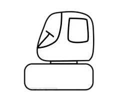 超简单的推土机简笔画步骤 超简单的推土机简笔画步骤