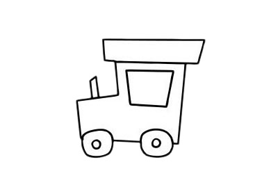 分享几幅不同的拖拉机简笔画(分享几幅不同的拖地作文)