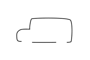 校车怎么画简单又好看(校车怎么画简笔画)