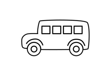 校车怎么画简单又好看 校车怎么画简单又好看