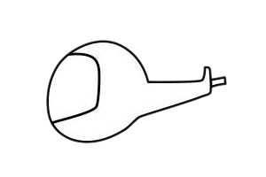 直升机怎么画最简单 直升机怎么画最简单