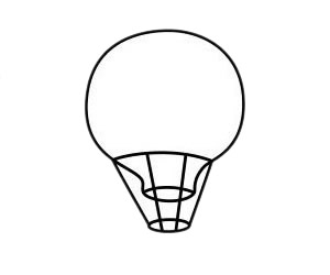热气球怎么画最简单