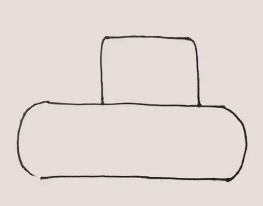 陆战之王坦克简笔画步骤 陆战之王坦克简笔画步骤