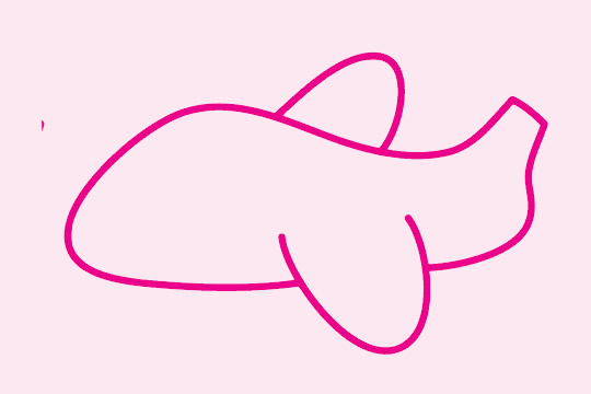 几笔就会的飞机简笔画 几笔就会的飞机简笔画