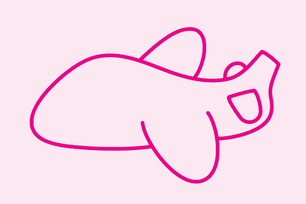 几笔就会的飞机简笔画 几笔就会的飞机简笔画