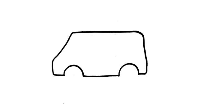 救护车简笔画怎么画(救护车简笔画彩色 可爱)