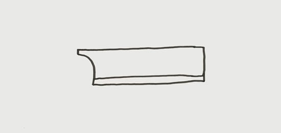 漂亮的军舰简笔画步骤(海上军舰简笔画)