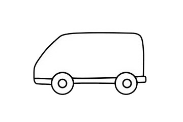 救护车简笔画步骤 救护车简笔画大全 救护车简笔画步骤 救护车简笔画大全