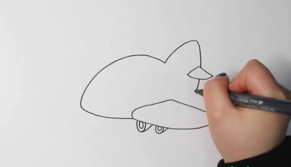 卡通风格的战斗机简笔画(卡通风格的战斗机叫什么)