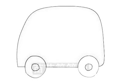 非常简单的救护车简笔画