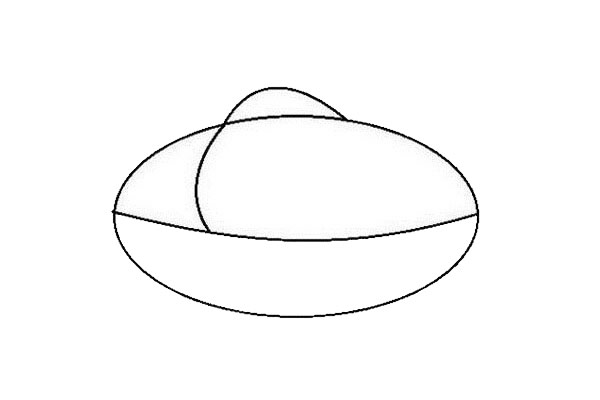 简单的潜水艇简笔画步骤