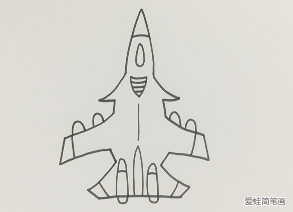 歼20怎么画