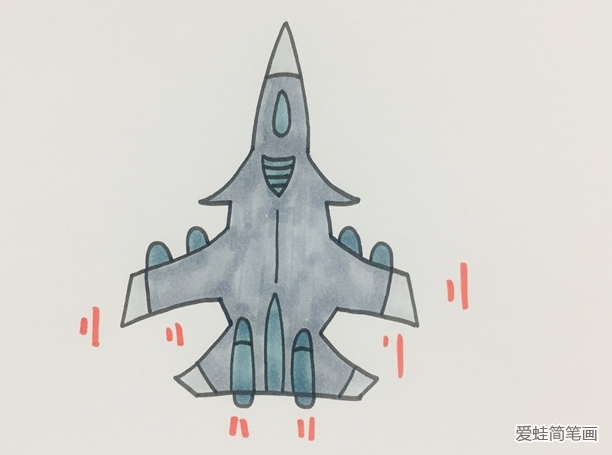 歼20怎么画