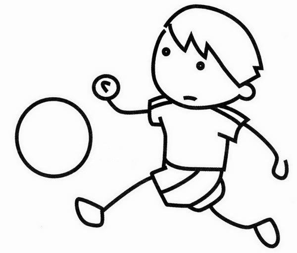 足球运动员的简单画法(足球运动员简单画像)