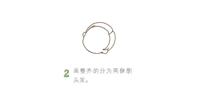 彩色花样滑冰运动员简笔画教程