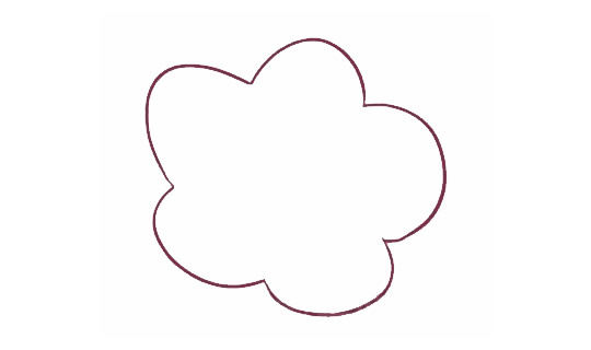 带颜色的海棠花简笔画怎么画？