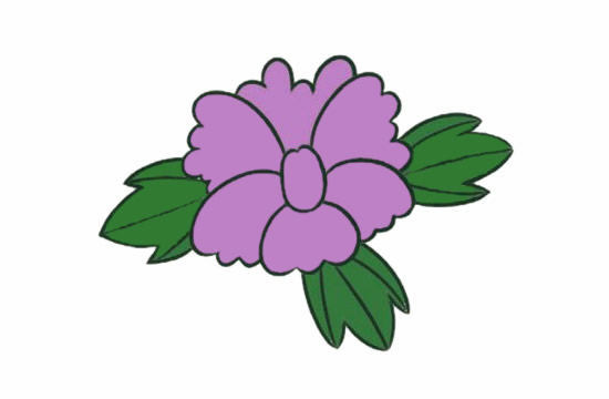 带颜色的牡丹花简笔画怎么画? 带颜色的牡丹花简笔画怎么画?