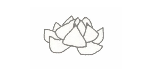 带颜色的荷花简笔画怎么画? 带颜色的荷花简笔画怎么画?