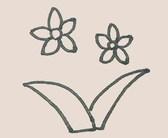 水仙花简笔画的画法步骤 水仙花简笔画的画法步骤